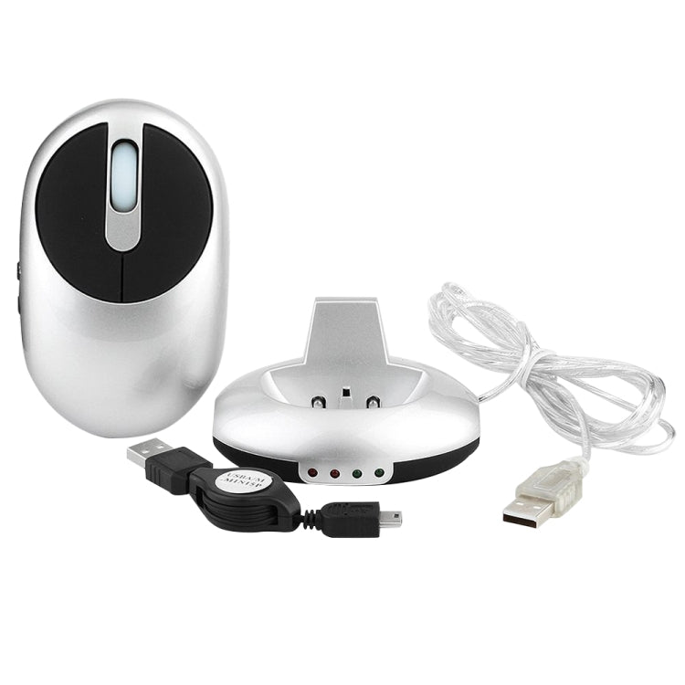 Rechargeable Wireless Gaming Mouse MZ-012 with USB HUB