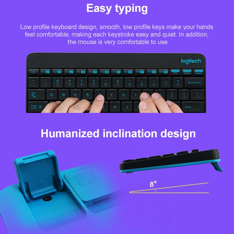Logitech MK245 Wireless Keyboard and Mouse - Accessory