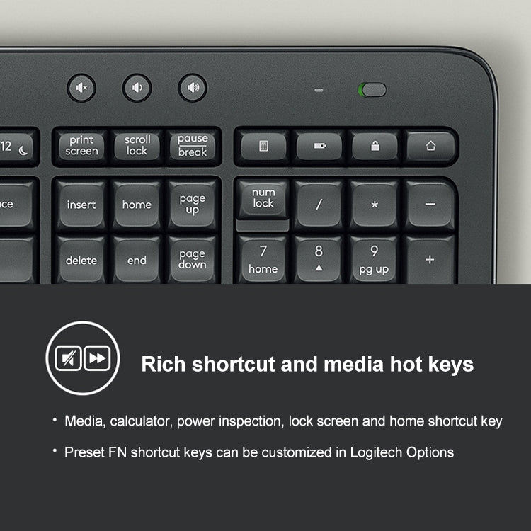 Clavier et souris sans fil Logitech MK545 pour gaming PC