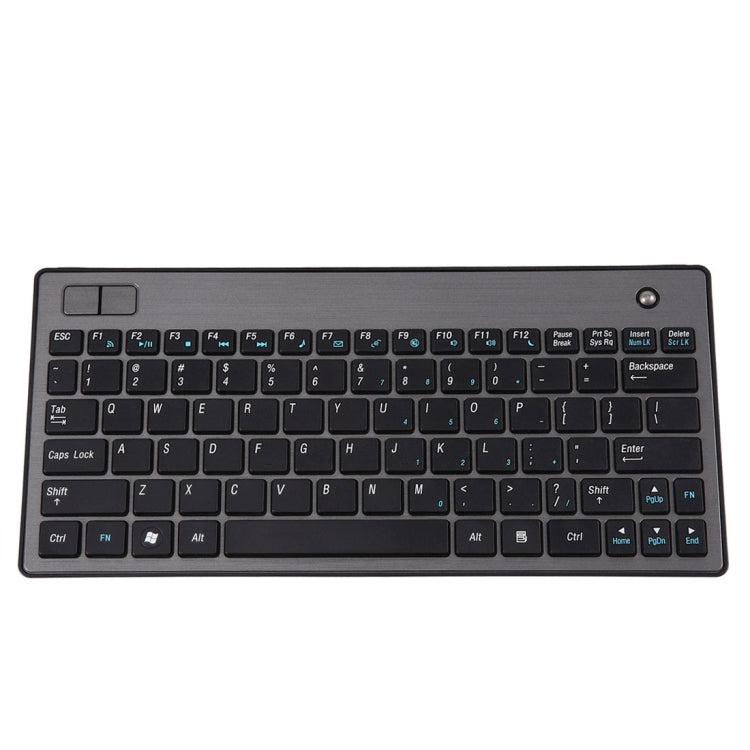 85-Key Bluetooth Keyboard with Trackball for PC and