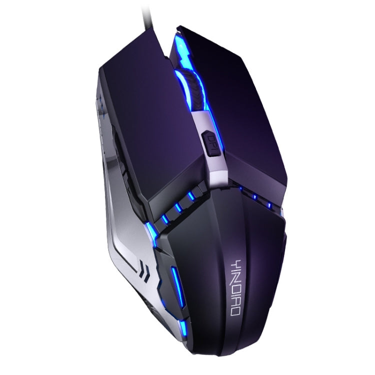 Souris Gaming Mécanique USB Silencieuse YINDIAO Noir