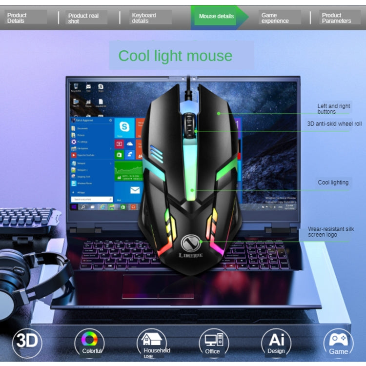 Clavier et souris filaire gaming Punk TX300 avec
