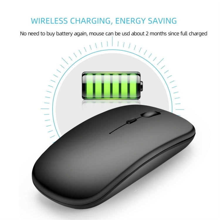 Souris Gaming HXSJ M90 Rechargeable Sans Fil Ultra-Mince
