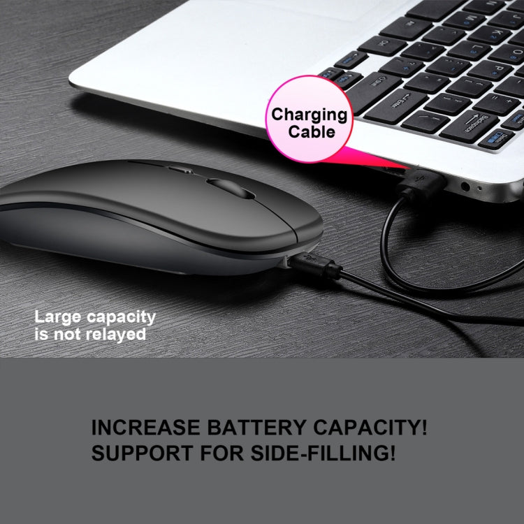 Souris Gaming HXSJ M90 Rechargeable Sans Fil Ultra-Mince