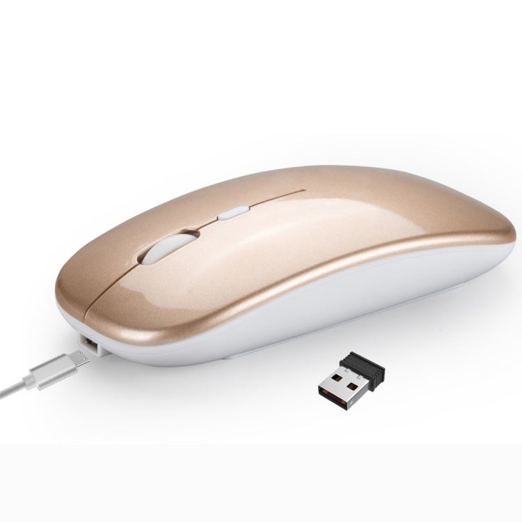 Souris Gaming HXSJ M90 Rechargeable Sans Fil Ultra-Mince