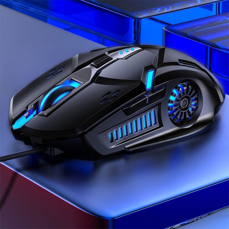 Souris de jeu filaire RGB YINDIAO G5 3200DPI silencieuse