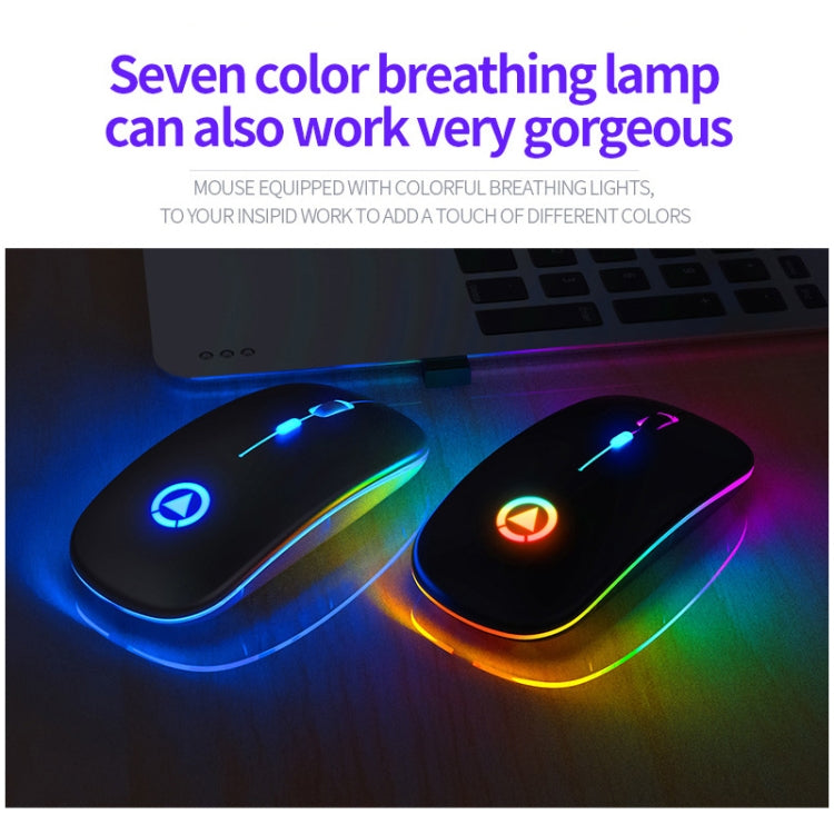 Souris Gaming Sans Fil YINDIAO A2 1600 DPI Silencieuse