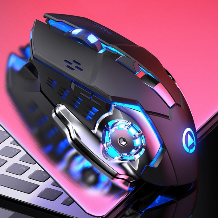 Souris de jeu sans fil YINDIAO A4 1600 DPI rechargeable