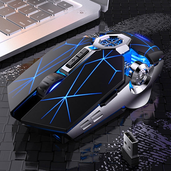 YINDIAO A7 RGB 1600 DPI 7 Buttons Wireless Gaming Mouse