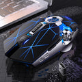 YINDIAO A7 RGB 1600 DPI 7 Buttons Wireless Gaming Mouse