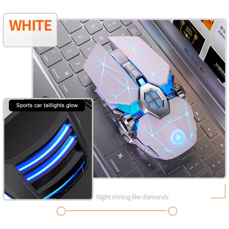 YINDIAO A7 RGB 1600 DPI 7 Buttons Wireless Gaming Mouse