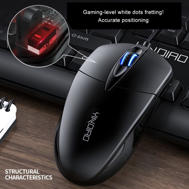 Souris Gaming Filaire YINDIAO G2 1000DPI RVB Professionnelle