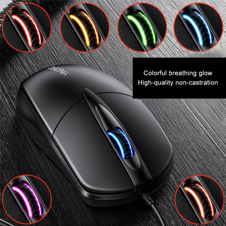 Souris Gaming Filaire YINDIAO G2 1000DPI RVB Professionnelle