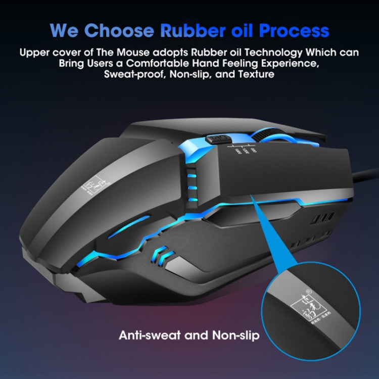 Souris Gaming Filaire ZGB K3 USB RVB pour Streamers
