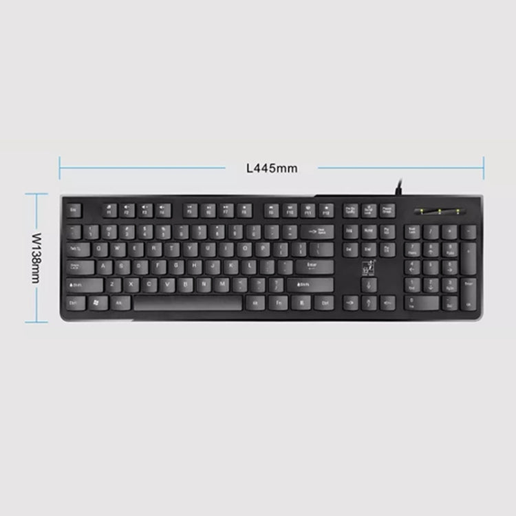 Clavier USB filaire ZGB S500 pour gaming - Clé ronde