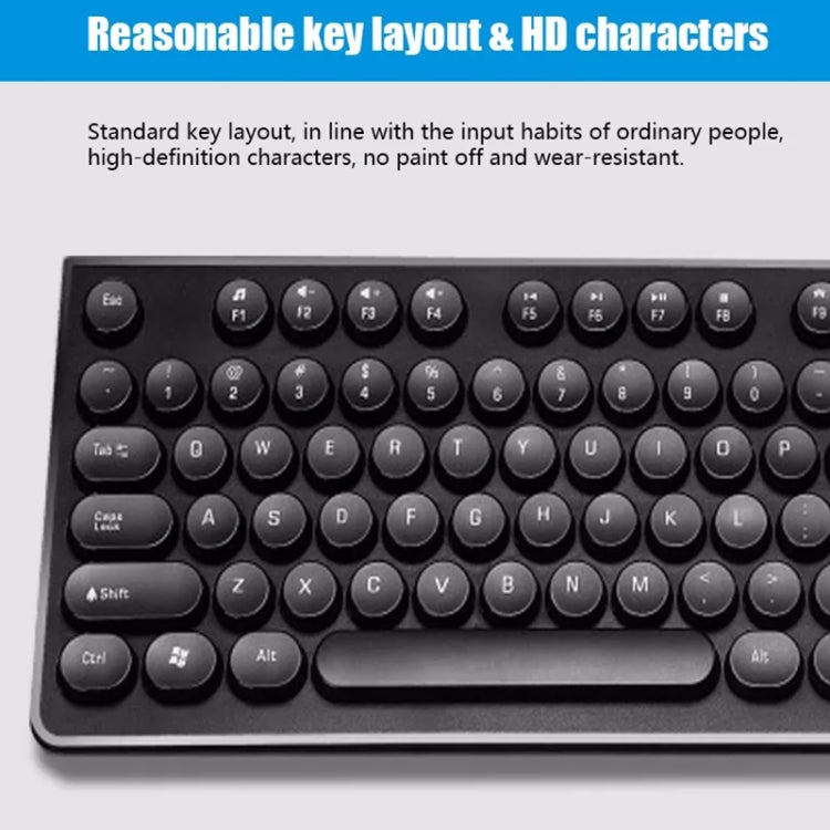 Clavier USB filaire ZGB S500 pour gaming - Clé ronde