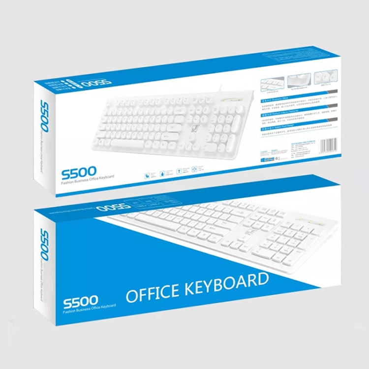 Clavier USB filaire ZGB S500 pour gaming - Clé ronde
