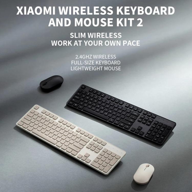 Clavier et souris sans fil Xiaomi Gen2 pour PC gaming
