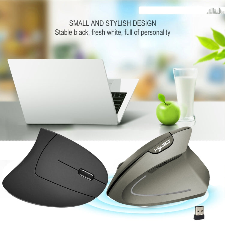 HXSJ T24 2400 DPI Ergonomic Wireless Gaming Mouse