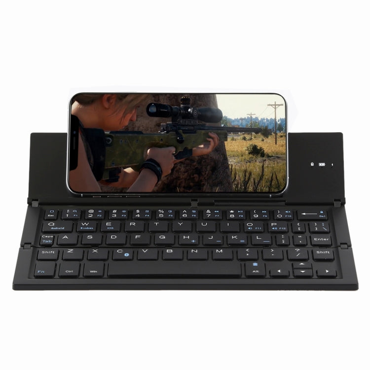 Clavier Bluetooth V3.0 pliable Ultra-fin GK608, support intégré, compatible avec le système Android/iOS/Windows, GK608 (Black), GK608 (Grey), GK608 (Gold)