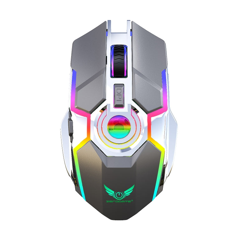 Souris sans fil ZERODATE T30 pour gaming - Rétroéclairage