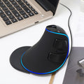 DELUX M618 Plus Wired Ergonomic Gaming Mouse 1600DPI