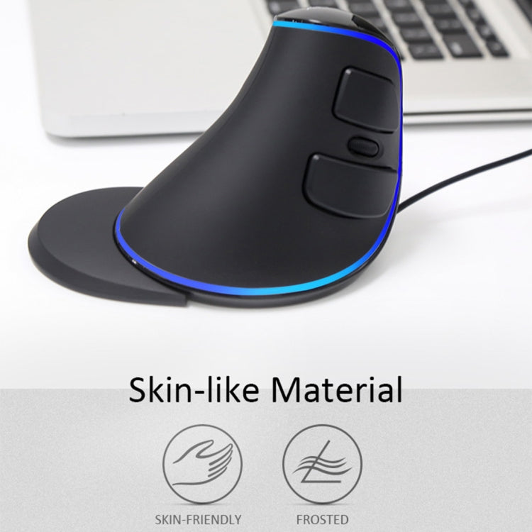 DELUX M618 Plus Wired Ergonomic Gaming Mouse 1600DPI