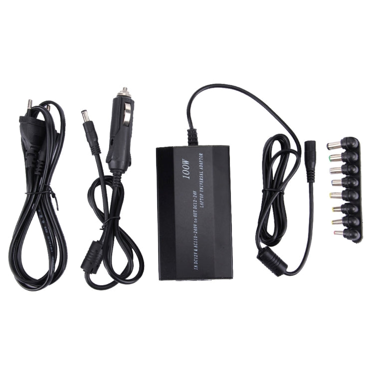 Chargeur universel 100W pour PC portable avec USB et 8