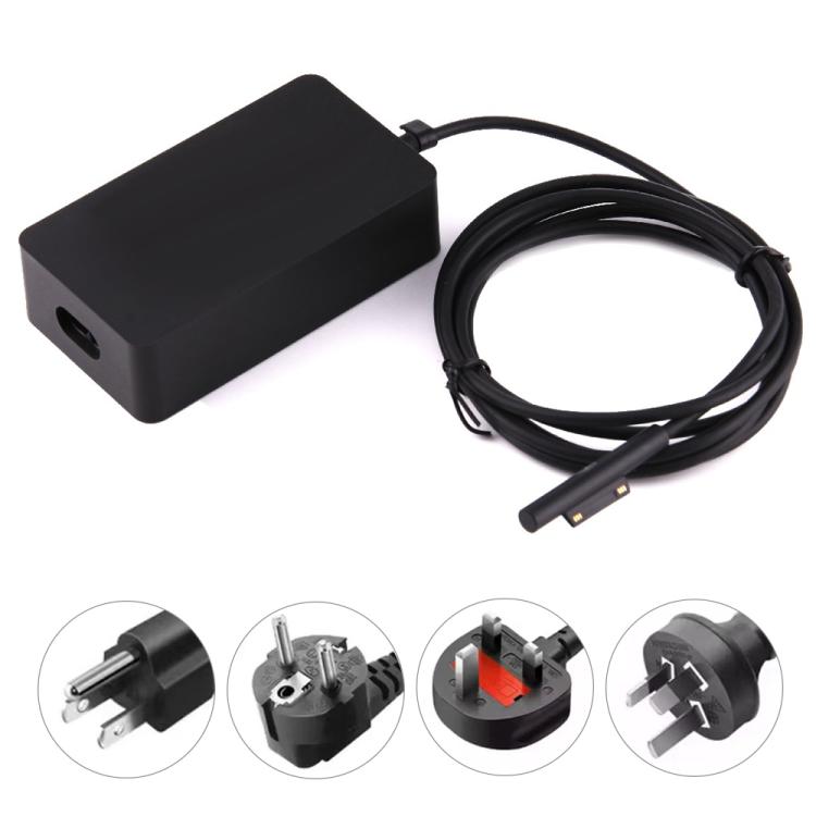 Chargeur d'alimentation 15V 4A pour Microsoft Surface Gaming