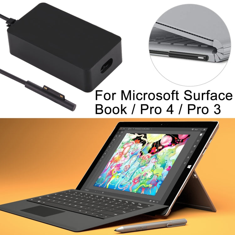 Chargeur d'alimentation 15V 4A pour Microsoft Surface Gaming