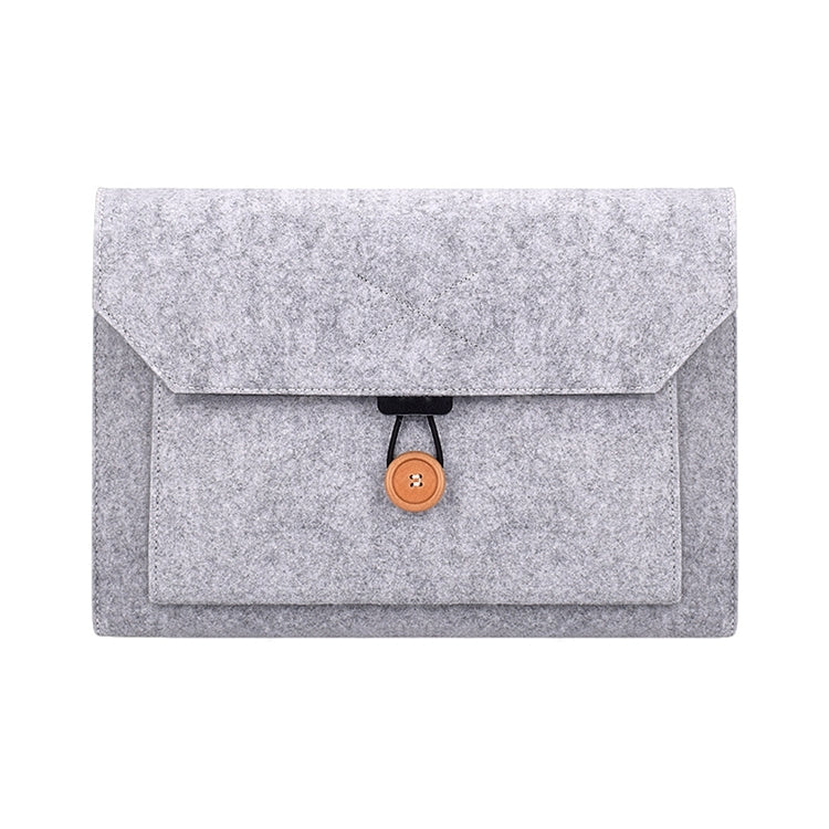 ND06 Sac intérieur polyvalent pour ordinateur portable avec boutons en feutre pour ordinateur portable 12,5 pouces, 12.5 inch
