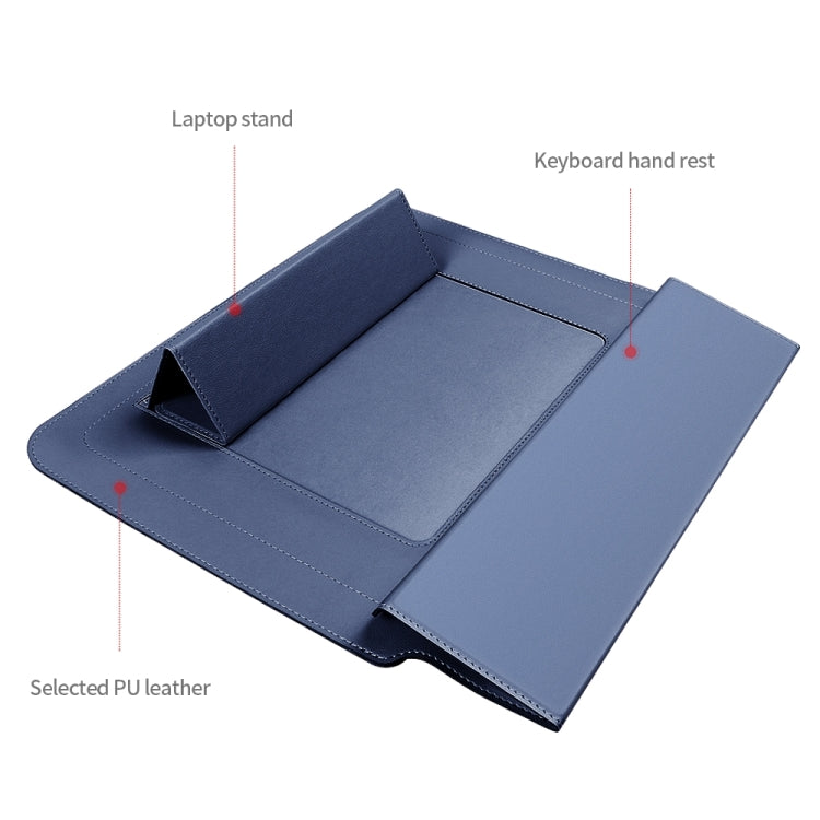 Support universel pour ordinateur portable 4 en 1, sac pour ordinateur portable de protection étanche en PU, taille: 17 pouces, 17inch