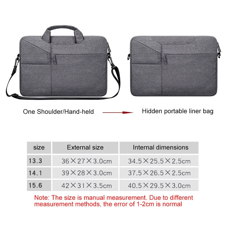 Sac à main étanche pour PC portable 13.3 pouces