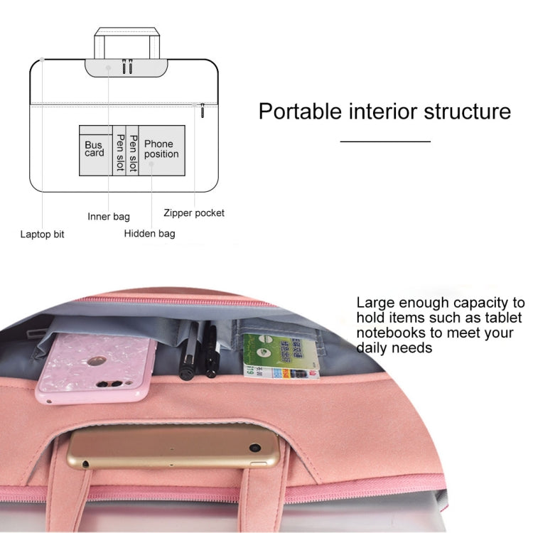 Waterproof Laptop Bag for 13.3-inch PCs - Elegance and
