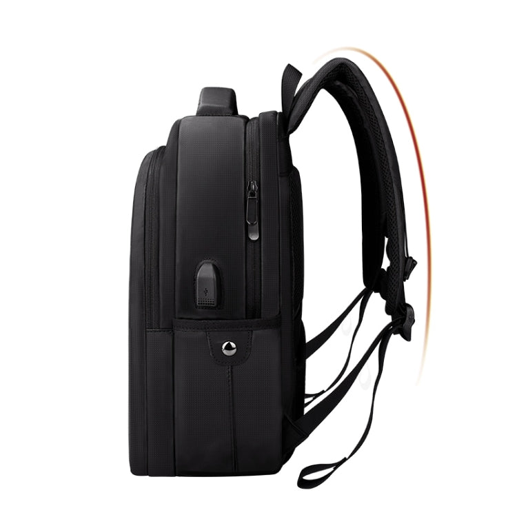 Waterproof 15-inch Laptop Gaming Backpack with USB Port