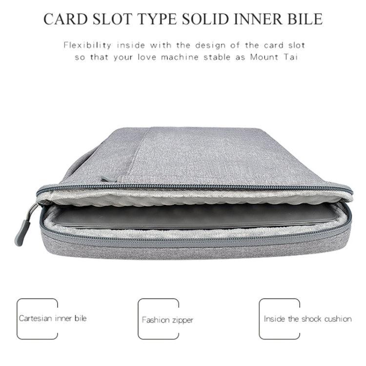 ND04 Sac à main étanche en tissu Oxford pour ordinateurs portables de 13,3 pouces, avec sangle de chariot de coffre, 13.3 inch