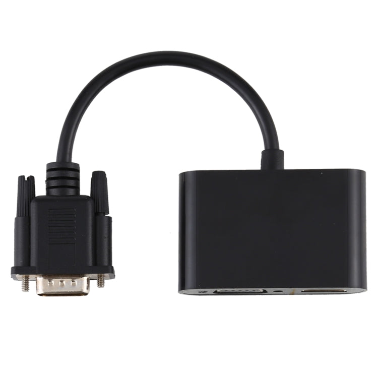Adaptateur VGA vers HDMI 2 en 1 pour PC et Gaming