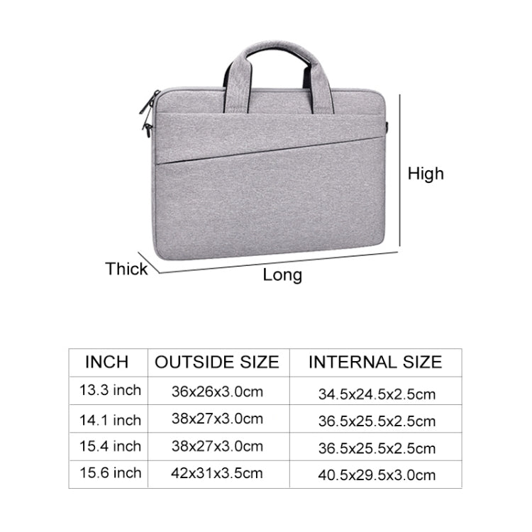 Oxford 13.3" Laptop and Tablet Bag - Navy Blue