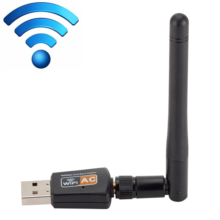 Adaptateur WIFI USB AC 600 Mbps pour Gaming PC et