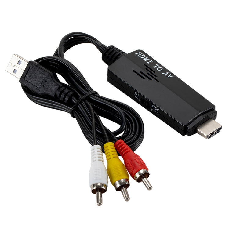 Adaptateur HDMI vers RCA 1080P pour PC et Gaming
