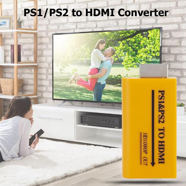 Adaptateur HDMI HD 1080P pour PS1/PS2 - Gaming Optimal