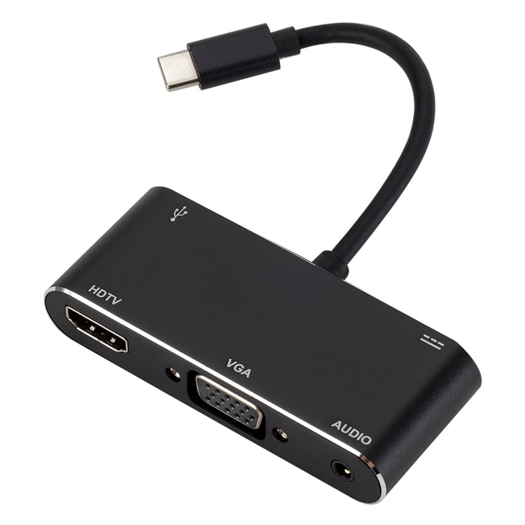 USB-C/Type-C to HDMI/VGA/USB 3.0/PD Converter