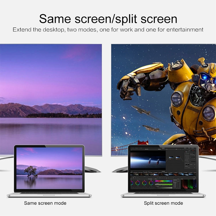 USB-C/Type-C to HDMI/VGA/USB 3.0/PD Converter