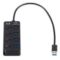 Hub USB 3.0 à 4 ports pour PC - Extension rapide et pratique