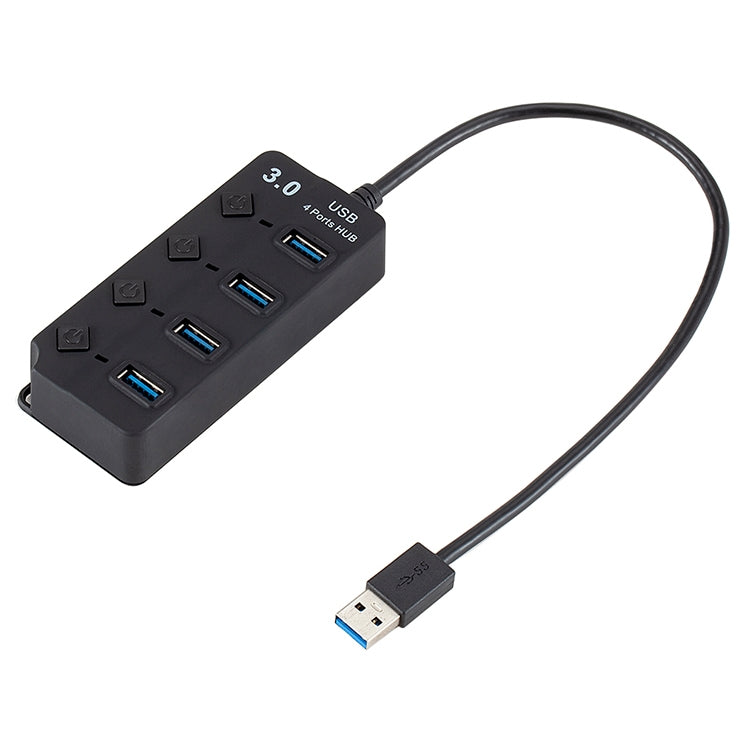 Hub USB 3.0 à 4 ports pour PC - Extension rapide et pratique