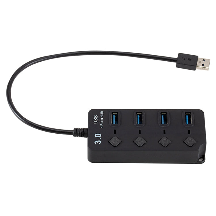 Hub USB 3.0 à 4 ports pour PC - Extension rapide et pratique