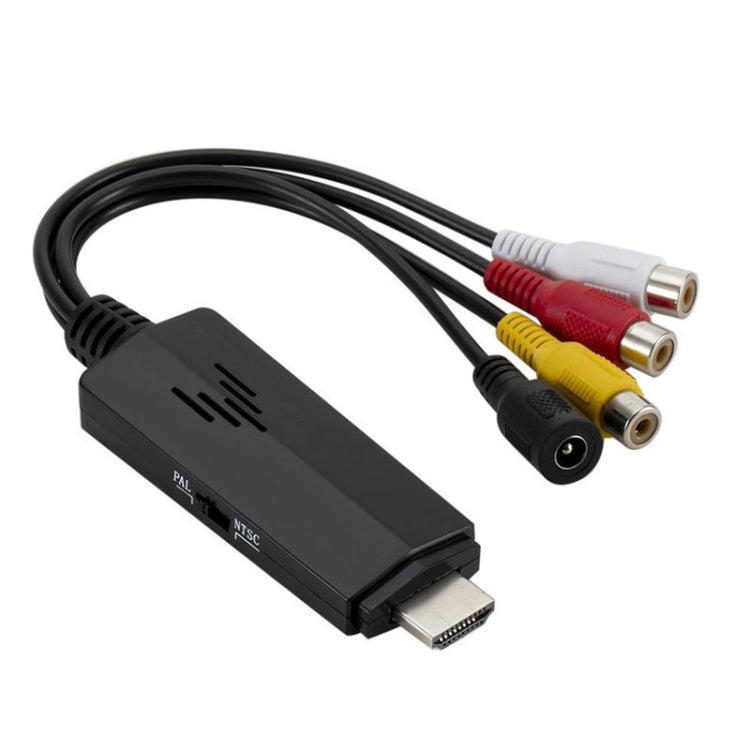 Adaptateur vidéo HD vers 3RCA pour PC et gaming