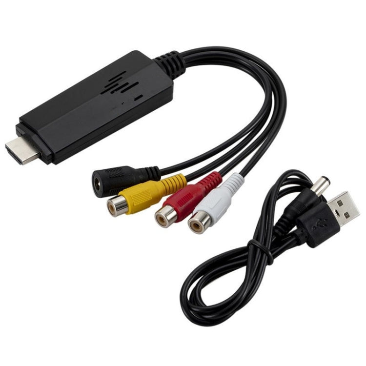 Adaptateur vidéo HD vers 3RCA pour PC et gaming