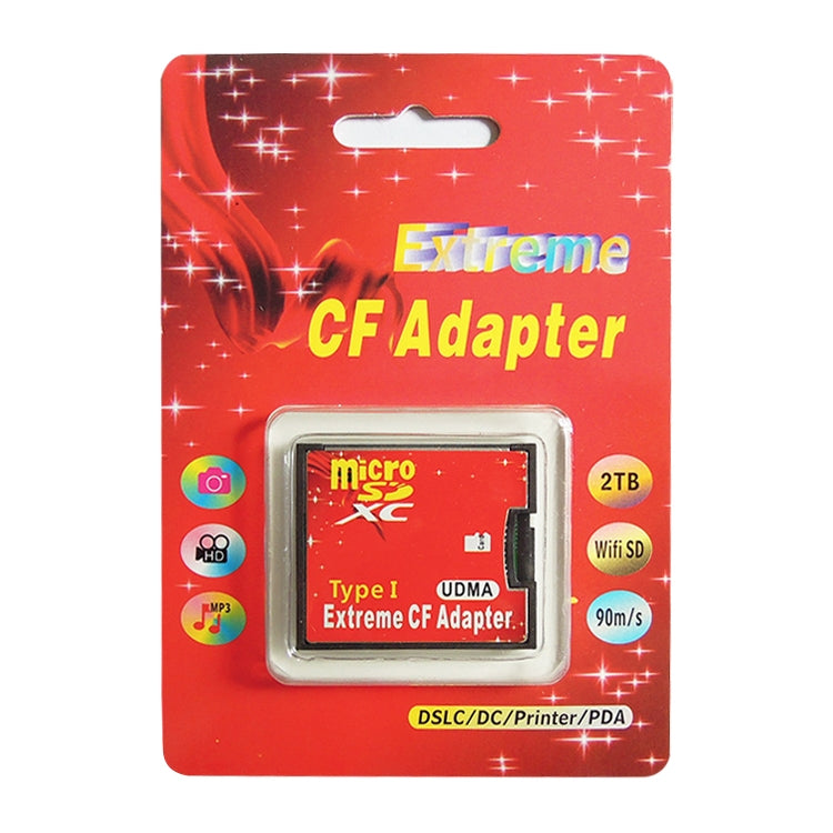 Adaptateur Compact Flash Micro SD pour PC Gaming