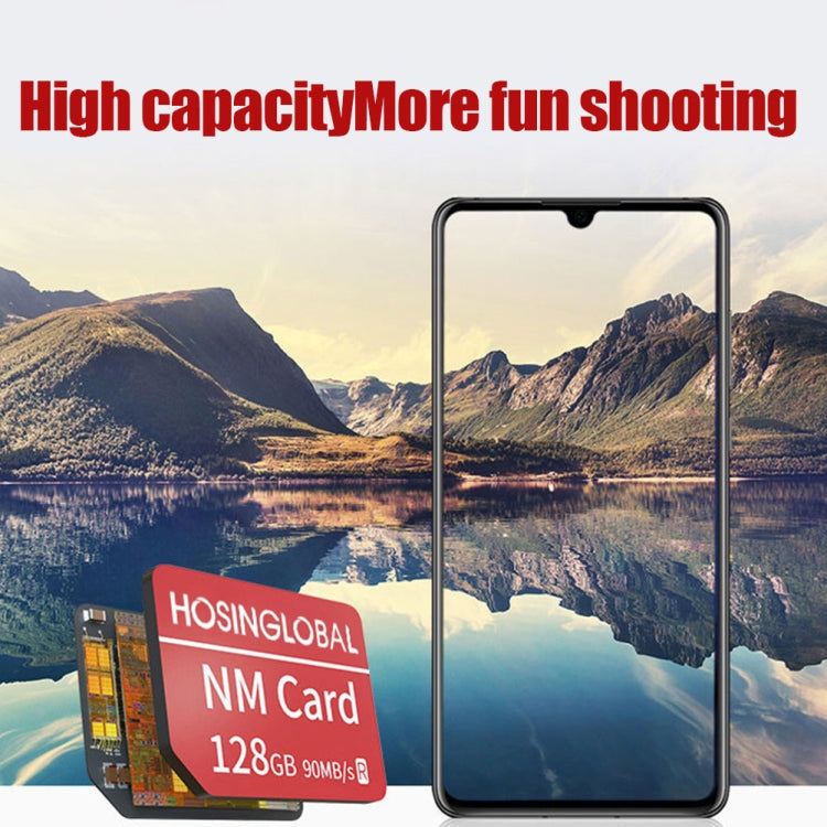 HOSINGGLOBAL 128GB NM Memory Card for Fast PC Gaming